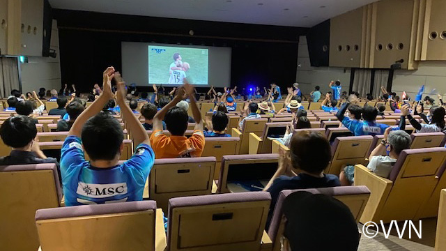 長崎県庁でのパブリックビューイング