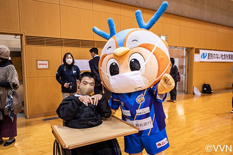 ヴィヴィくんと参加者