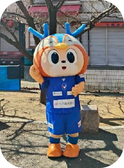 ガッツポーズのヴィヴィくん