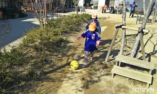 【ＫＩＤＳ巡回】長崎県サッカー協会とＶ・ファーレン長崎による協働事業（１／２５） サムネイル