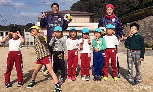 【ＫＩＤＳ巡回】長崎県サッカー協会とＶ・ファーレン長崎による協働事業（２／７） サムネイル