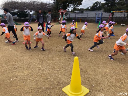 【キッズ交流活動】和同保育園でV-TIMEを行いました（4/11） サムネイル