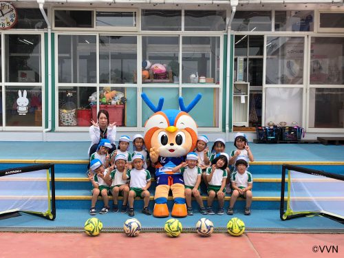 【キッズ交流活動】春日園保育所でV-TIMEを行いました（6/21） サムネイル