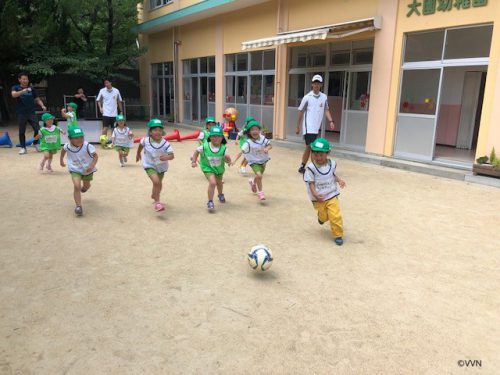 【キッズ交流活動】大園幼稚園でV-TIMEを行いました（6/20） サムネイル