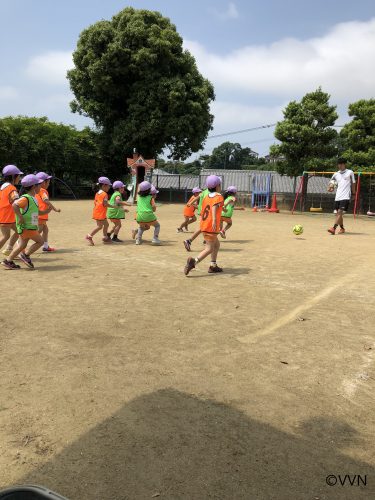 【キッズ交流活動】和同保育園でV-TIMEを行いました（6/5） サムネイル