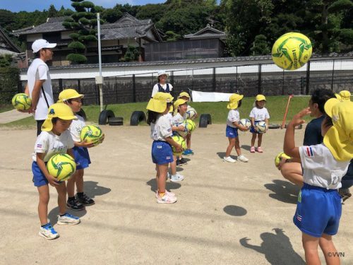 【キッズ交流活動】花園幼稚園でV-TIMEを行いました（7/26） サムネイル