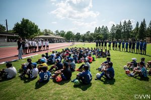 【実施報告】明治安田生命長崎支社サッカー教室を開催しました（8/4） サムネイル