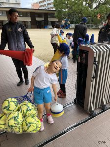 【NFAキッズプロジェクト】九州文化学園幼稚園でキッズ巡回を行いました（11/19） サムネイル