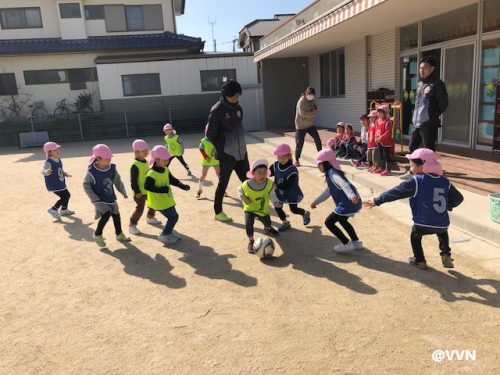 【キッズ交流活動】くじら認定こども園でV-TIMEを行いました（2/19） サムネイル