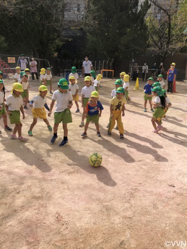 【キッズ交流活動】大園幼稚園でV-TIMEを行いました（10/15） サムネイル