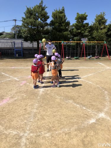 【キッズ交流活動】和同保育園でV-TIMEを行いました（10/6） サムネイル