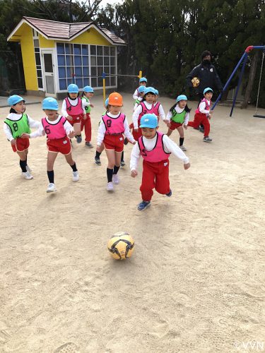 【キッズ交流活動】三和幼稚園でV-TIMEを行いました（12/21） サムネイル