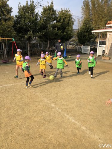 【キッズ交流活動】和同保育園でV-TIMEを行いました（12/23） サムネイル