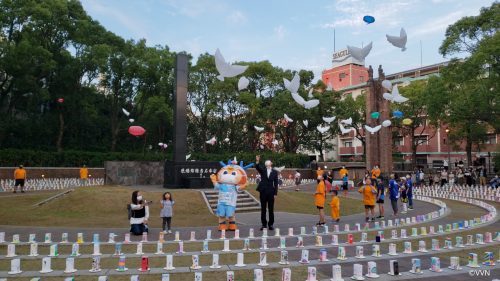 【ホームタウン】長崎市 爆心地公園で開催された「平和の灯」に参加しました（9/25） サムネイル