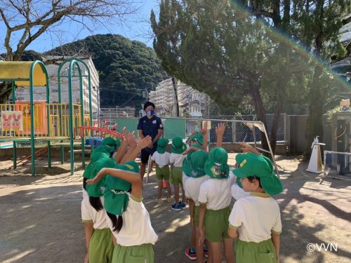 【キッズ交流活動】大園幼稚園でV-TIMEを行いました（10/14） サムネイル