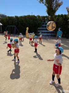 【キッズ交流活動】三和幼稚園でV-TIMEを行いました（10/4） サムネイル