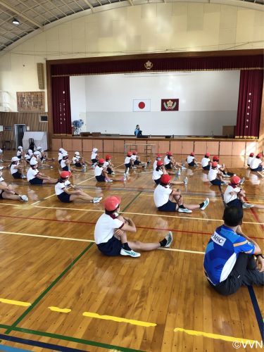 【ホームタウン】諫早市立長田小学校でV-DREAMを行いました（11/1） サムネイル
