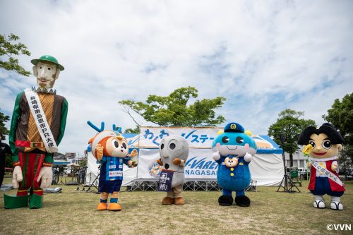 【ホームタウン】5月29日(日)岡山戦で「壱岐市・南島原市サンクスマッチ」を実施しました サムネイル