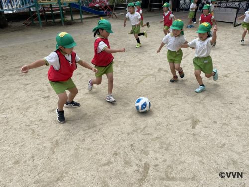 【キッズ交流活動】大園幼稚園でV-TIMEを行いました（6/16） サムネイル