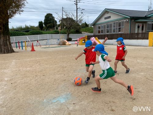 【キッズ交流活動】春日園保育所でV-TIMEを行いました（10/6） サムネイル