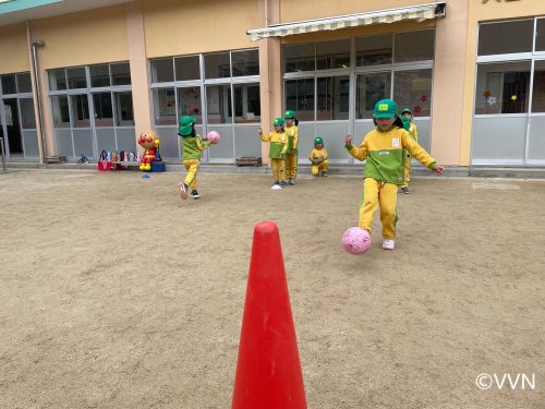 【キッズ交流活動】大園幼稚園でV-TIMEを行いました（1/19） サムネイル