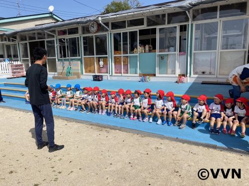 【キッズ交流活動】春日園保育所でV-TIMEを行いました（4/20） サムネイル