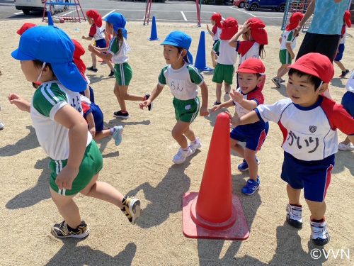 【キッズ交流活動】春日園保育所でV-TIMEを行いました（6/15） サムネイル