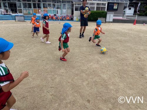 【キッズ交流活動】春日園保育所でV-TIMEを行いました（7/20） サムネイル