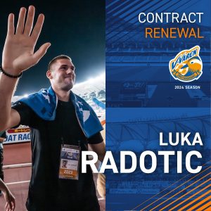 ルカ ラドティッチ選手 契約更新のお知らせ サムネイル