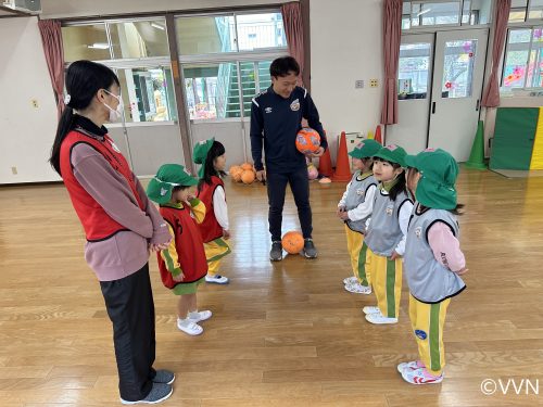 【キッズ交流活動】大園幼稚園でV-TIMEを行いました（1/18） サムネイル