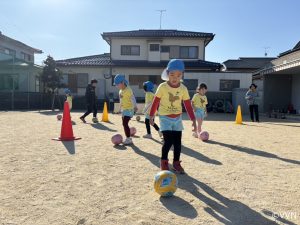 【キッズ交流活動】くじら認定こども園でV-TIMEを行いました（1/16） サムネイル