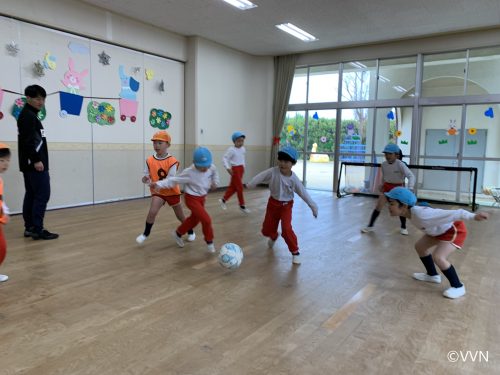 【キッズ交流活動】三和幼稚園でV-TIMEを行いました（2/29） サムネイル
