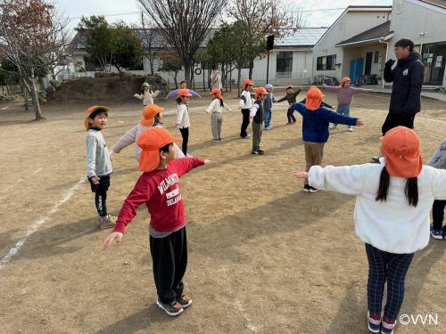 【キッズ交流活動】幼保連携型認定こども園たんぽぽ園でV-TIMEを行いました（1/30） サムネイル