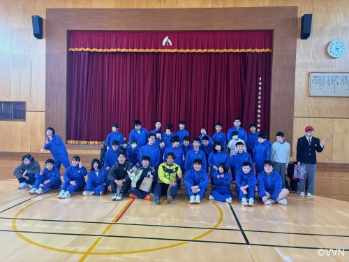 【ホームタウン】長崎県立虹の原特別支援学校でサッカー教室を実施しました（1/29） サムネイル