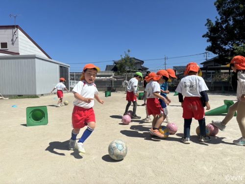 【キッズ交流活動】認定こども園たんぽぽ園でV-TIMEを行いました（5/9） サムネイル