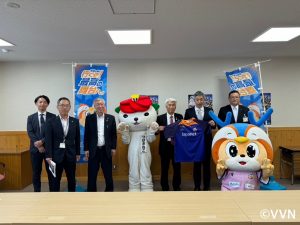 【ホームタウン】五島市へ表敬訪問を行いました（5/15） サムネイル