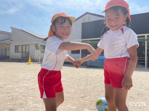 【キッズ交流活動】認定こども園たんぽぽ園でV-TIMEを行いました（10/1） サムネイル