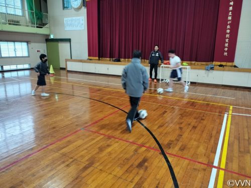 【ホームタウン】長崎県立桜が丘特別支援学校でV-DREAMを行いました（12/13） サムネイル