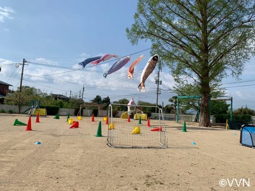 【キッズ交流活動】春日園保育所でV-TIMEを行いました（4/17） サムネイル