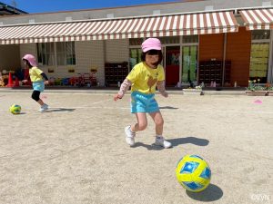 【キッズ交流活動】くじら認定子ども園でV-TIMEを行いました（4/15） サムネイル