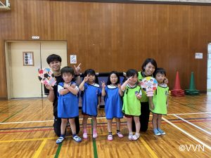 【キッズ交流活動】生月こども園でV-TIMEを行いました（5...