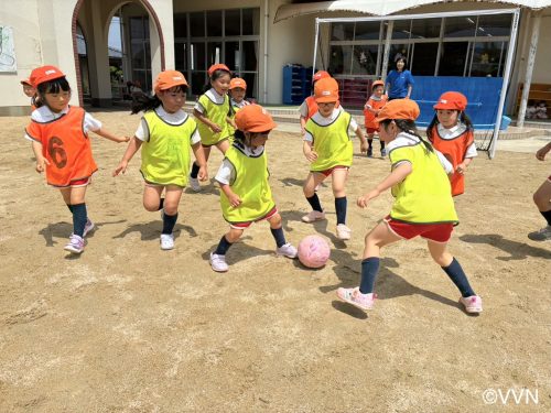 【キッズ交流活動】ききつルンビニー保育園でV-TIMEを行いました（5/20）サムネイル