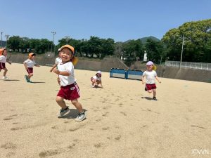 【キッズ交流活動】で小林保育園にてV-TIMEを行いました（5/8） サムネイル