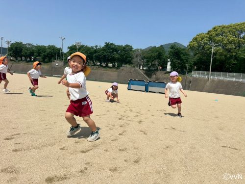 【キッズ交流活動】で小林保育園にてV-TIMEを行いました（5/8） サムネイル