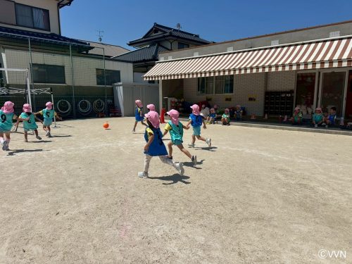 【キッズ交流活動】大園幼稚園でV-TIMEを行いました（5/15）サムネイル