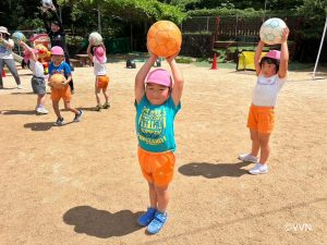 【キッズ交流活動】認定こども園ぽっぽこども園でV-TIMEを...
