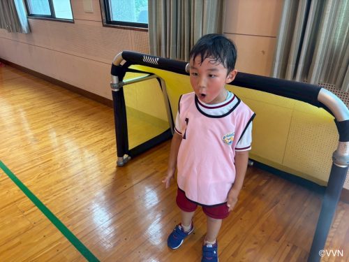【キッズ交流活動】小林保育園でV-TIMEを行いました（6/12） サムネイル