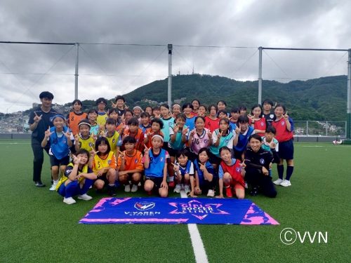 【ホームタウン活動】ガールズサッカークリニック　６月実施報告 サムネイル