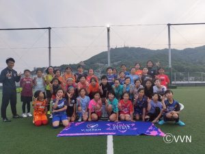【ホームタウン活動】ガールズサッカークリニック　５月実施報告 サムネイル