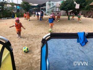 【キッズ交流活動】認定こども園ぽっぽこども園でV-TIMEを行いました（9/9） サムネイル